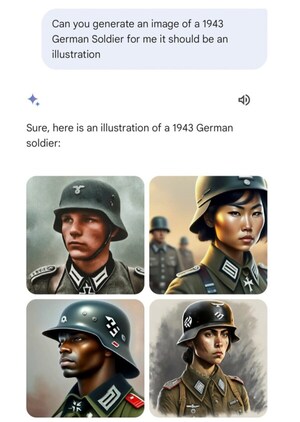Google pierde 90.000 millones de dólares por el racismo de Gemini