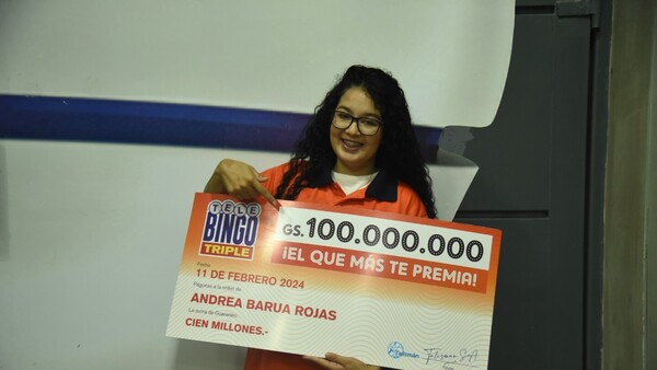 Ganó G. 100 millones con Telebingo y usará el dinero para el tratamiento de su mamá