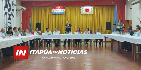 MOPC SE REÚNE CON INTENDENTES DE ITAPÚA PARA AVANZAR CON OBRAS VIALES - Itapúa Noticias