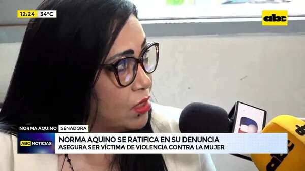 Video: Norma Aquino ratifica denuncia contra periodista y niega censura - ABC Noticias - ABC Color