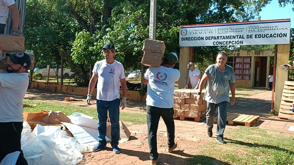 Llegada de Materiales Educativos: Concepción Recibe 38,164 Libros del MEC