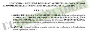 Rechazan nulidad de acusado por millonario perjuicio patrimonial en comuna de Valenzuela