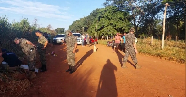 Alumnos encuentran cadáver cerca de una escuela en Santa Rosa del Aguaray