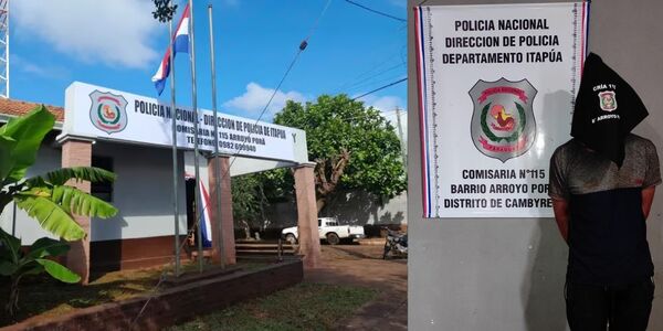 LADRÓN FUE SORPRENDIDO POR EL DUEÑO DE LA CASA Y TERMINÓ TRAS LAS REJAS - Itapúa Noticias