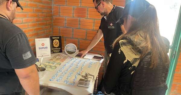 La Nación / Microtráfico en el Chaco: allanan vivienda y se incautan de gran cantidad de droga