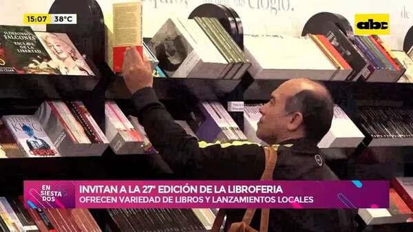 Video: invitan a la 27ª edición de la Libroferia en el Centro de Convenciones Mariscal - Ensiestados - ABC Color