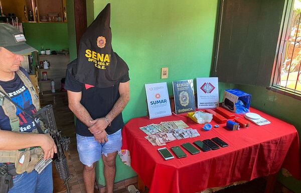Desactivan foco de drogas y anulan circulación de más de 3 mil dosis de cocaína en Alto Paraná