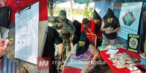DETUVIERON A “LA TÍA” E INCAUTARON DROGAS EN CAMBYRETÁ - Itapúa Noticias