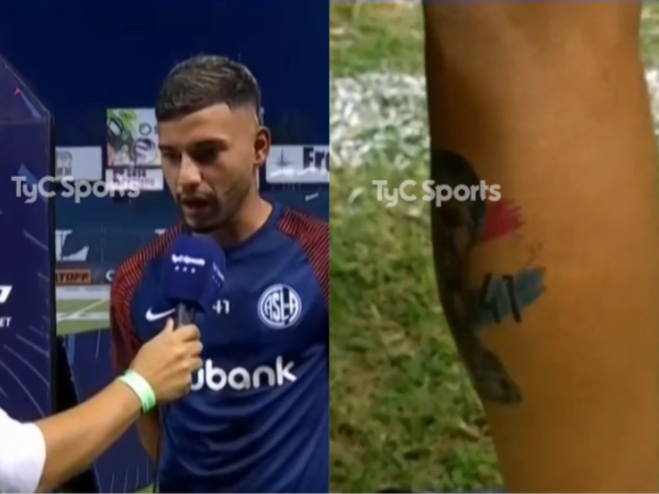 (VIDEO): Pelotero paraguayo mostró el tatuaje de la polémica y negó un roce con Insúa: “Nunca tuve molestias ni dolor”