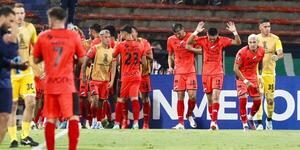 ¡Nacional pasa de ronda de la Libertadores con goleada al Nacional de Medellín!