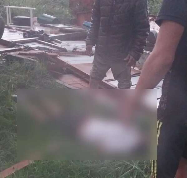 Presidente Franco: temporal deja un fallecido y destrozos - ABC en el Este - ABC Color