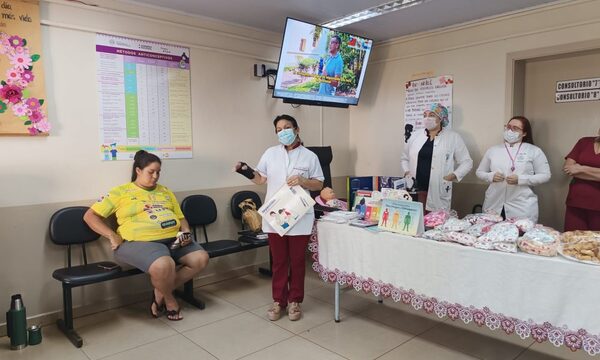 Hospital Distrital de Franco: preparan a madres para maternidad segura