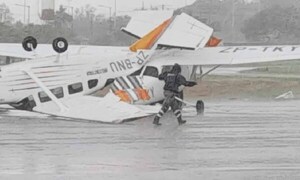 Temporal hizo volar tres avionetas estacionadas en el aeropuerto – Prensa 5