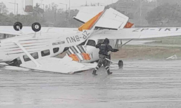 Temporal hizo volar tres avionetas estacionadas en el aeropuerto – Prensa 5