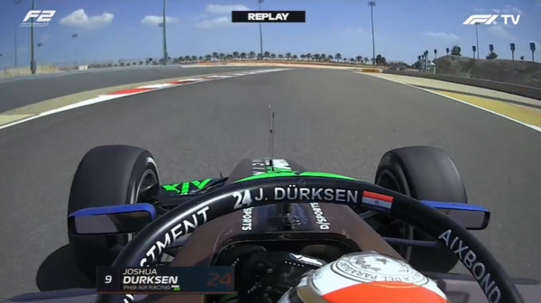 Joshua Duerksen y la primera jornada histórica en la Fórmula 2 | 1000 Noticias