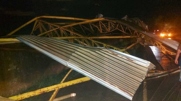 Temporal deja un fallecido en Presidente Franco | 1000 Noticias