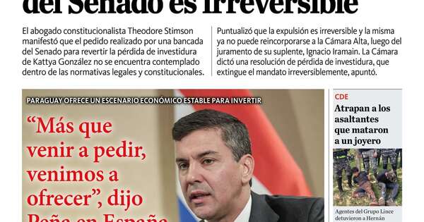 La Nación / LN PM: edición mediodía del 29 de febrero