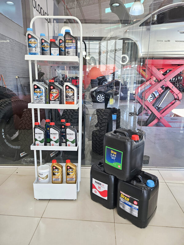 Pluscar cuenta con la línea completa de lubricantes TEXACO