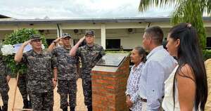 Diario HOY | Colocan placa en honor al Lince fallecido en operativo Veneratio