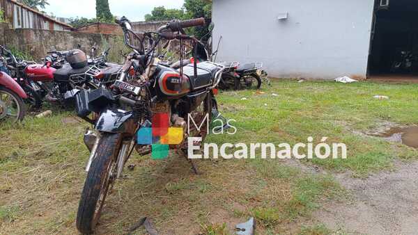Presunto ladrón en grave estado tras accidentarse con la moto que supuestamente robó