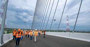 La Nación / Alistan detalles de limpieza para la inauguración del puente Héroes del Chaco