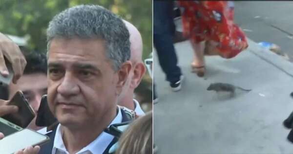 Diario HOY | Video| Una rata invadió la conferencia de Macri y se volvió viral