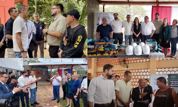 Ministro de Justicia encabezó jornada de trabajo en la Penitenciaría Regional de Coronel Oviedo – Prensa 5