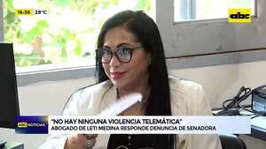 Abogado contesta denuncia de Yamy Nal contra Leti Medina: “Acá no hay ninguna violencia telemática” - ABC Noticias - ABC Color
