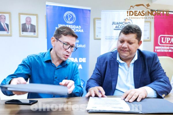 Convenio entre Universidad Sudamericana y Gobernación de Amambay para otorgar más oportunidades de estudiar a jóvenes - El Nordestino