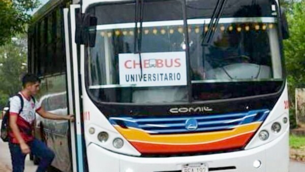 Encarnación: En marcha, servicio de bus gratuito para estudiantes