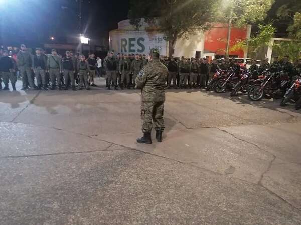 Megaoperativo fiscal contra el narcotráfico y explotación de menores en Mariano Roque Alonso - Policiales - ABC Color