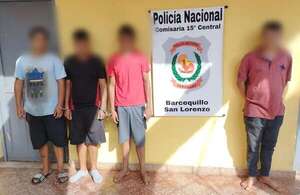 Policía aprehendió a limpiavidrios que violentaron a conductora y un fiscal los liberó - Policiales - ABC Color