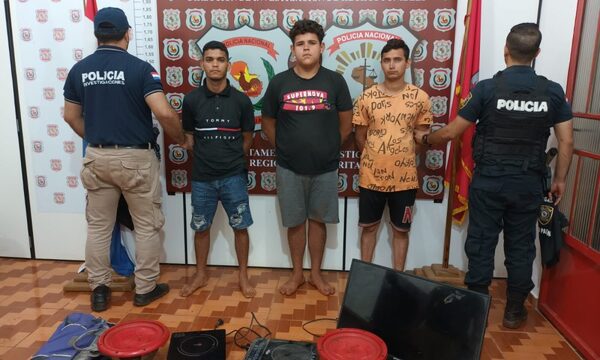 Sacan de circulación a tres jóvenes que se dedicaban a robar en viviendas de Santa Rita – Diario TNPRESS