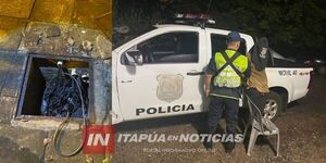 ATRAPARON A SUJETO QUE ESTABA EN PLENO HURTO DE CABLES EN ENCARNACIÓN - Itapúa Noticias