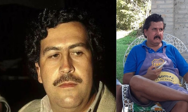 Un bombero es viral por parecerse a Pablo Escobar, “El Patrón del mal”