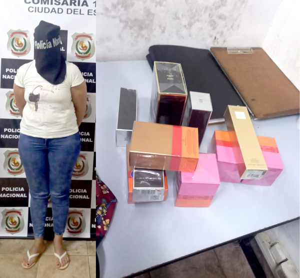 Detenida por intentar robar perfumes en plena inauguración de local comercial - La Clave