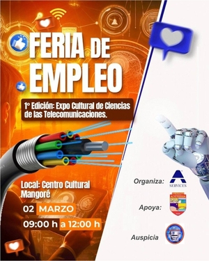 Feria de empleo para 100 puestos en el área de telecomunicaciones - La Clave