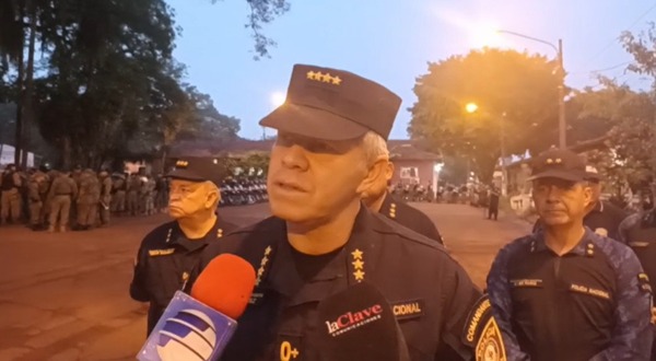 Despliegue masivo de fuerzas policiales en Alto Paraná para enfrentar ola delictiva - ADN Digital