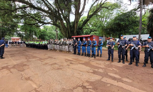 Policías refuerzan la zona de Alto Paraná por inseguridad reinante