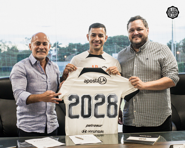 Derlis González extendió su contrato con Olimpia | 1000 Noticias