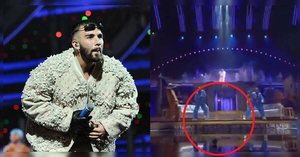 [VIDEO] ¡Feroz ratón cae en el escenario en medio del show de Manuel Turizo!