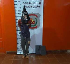 Joven fue detenido mientras hurtaba dentro de una escuela - Policiales - ABC Color