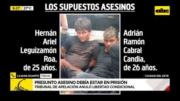 Asaltante que mató a comerciante debía seguir preso, pero juez lo liberó - ABC Noticias - ABC Color