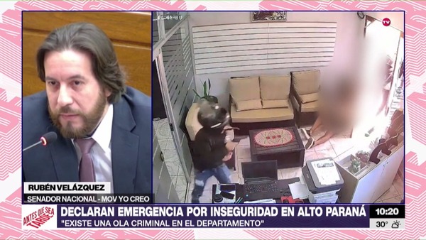 Enviar refuerzo policial a Ciudad del Este es solo un paliativo, dice senador - Megacadena - Diario Digital