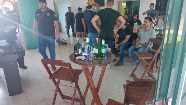 Brasileños realizaban disparos al aire y una bala cae en el Hospital de Pedro Juan Caballero