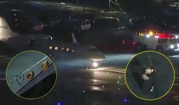 [VIDEO] Avión de Karol G tuvo realizar un aterrizaje de emergencia