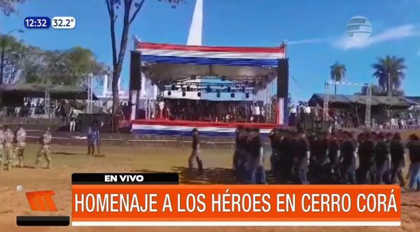 Homenaje a los héroes en Cerro Corá | Telefuturo
