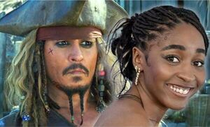 Disney quiere reemplazar a Johnny Depp por Ayo Edebiri en «Piratas del Caribe 6»