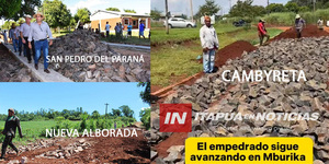 OBRAS POR ITAPUA PERO ENCARNACIÓN PARALIZADA POR “FALTA DE PIEDRAS” - Itapúa Noticias