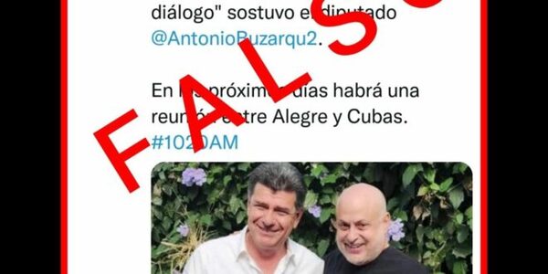 Payo desmintió que renunciaría a su candidatura para apoyar a Efraín Alegre